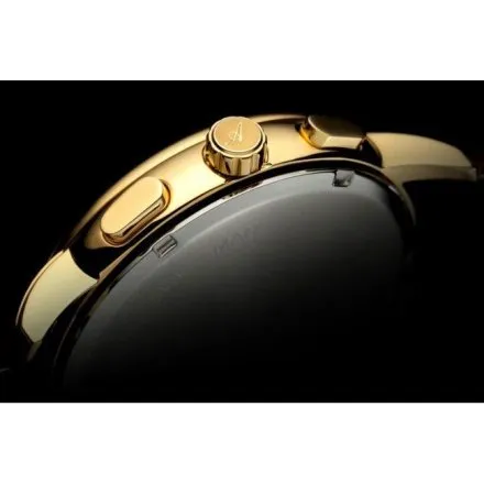 Srebrny zegarek męski Adriatica  Classic z chronografem A8256.2223CH