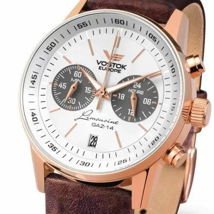 Zegarek Vostok Europe Gaz-14 Limousine VK64-560B692 Chronograph Limited Edition