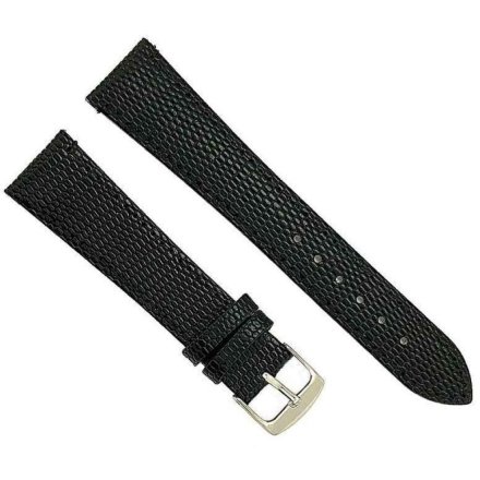 Czarny pasek 14 mm skórzany DILOY 407.14.01 + GRATIS dwa teleskopy i narzędzie