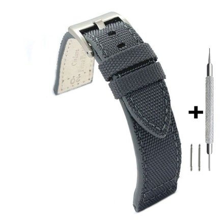 Szary pasek 18 mm materiałowy DILOY 416.18.07 + GRATIS dwa teleskopy i narzędzie