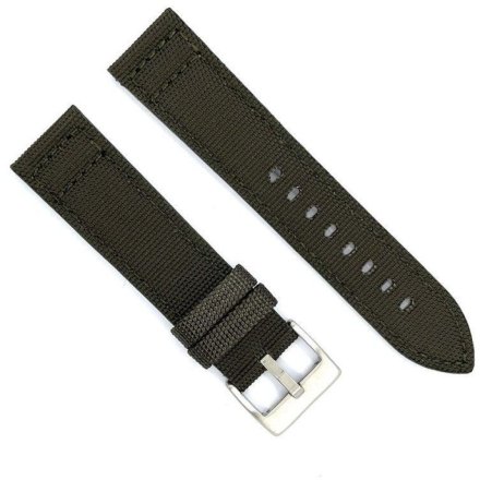 Zielony pasek 24 mm materiałowy DILOY 416.24.27 + GRATIS dwa teleskopy i narzędzie