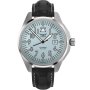 Zegarek Męski Aviator Swiss Made V.3.39.0.337.4 Aviator Airacobra 43 Automatic srebrny z błękitną tarczą
