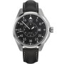 Zegarek Męski Aviator Swiss Made V.3.39.0.340.4 Aviator Airacobra 43 Heritage srebrny z czarnym paskiem