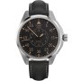 Zegarek Męski Aviator Swiss Made V.3.39.0.341.4 Aviator Airacobra 43 Heritage srebrny z czarną tarczą