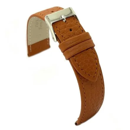 Jasnobrązowy pasek 16 mm skórzany DILOY 178.16.3 + GRATIS dwa teleskopy i narzędzie