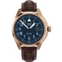 Zegarek Męski Aviator Swiss Made V.1.38.2.317.4 Aviator Airacobra 43 Type A różowozłoty na pasku