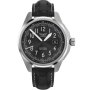 Zegarek Męski Aviator Swiss Made V.1.38.0.322.4 Aviator Airacobra 43 Type B srebrny z czarnym paskiem