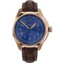 Zegarek Męski Aviator Swiss Made V.1.38.2.326.4 Aviator Airacobra 43 Type B różowozłoty z granatową tarczą
