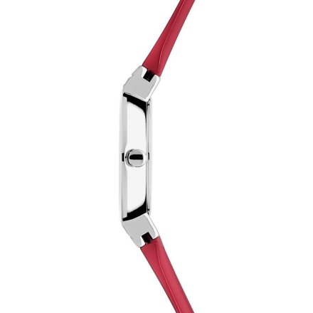 Zegarek Bering damski 10129-503 w czerwonej kolorystyce na pasku