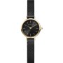 Bering Classic zegarek damski 11022-132 czarny na bransoletce mesh