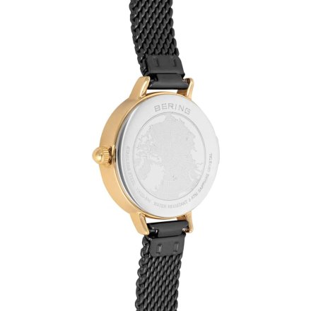 Bering Classic zegarek damski 11022-232 grafitowy na bransoletce mesh
