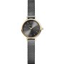 Bering Classic zegarek damski 11022-232 grafitowy na bransoletce mesh