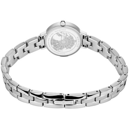 Bering Classic zegarek damski 11022-704 srebrny z perłową tarczą