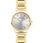 Zegarek Bering Classic 12131-730 damski złoty ze srebrną tarczą