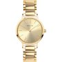 Zegarek Bering Classic 14129-733 damski złoty biżuteryjną bransoletą