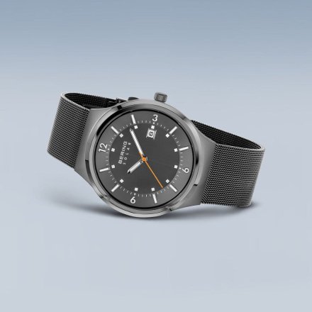 Zegarek  Bering 14442-077 męski solarny na bransolecie