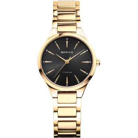 Zegarek Bering Classic 15630-332 tytanowy damski na bransolecie