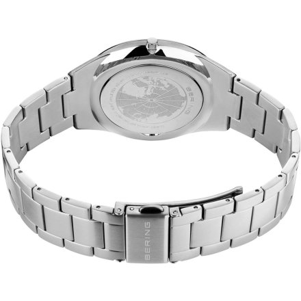 Zegarek Bering ULTRA SLIM 17240-707 męski srebrny z datownikiem