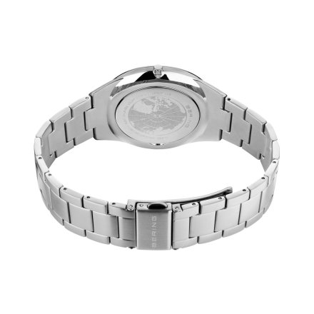 Zegarek Bering ULTRA SLIM 17240-708 męski srebrny z zieloną tarczą
