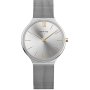 Zegarek Bering Ultra Slim 18434-010 srebrny ze złotymi detalami
