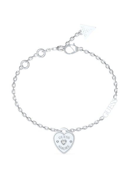 Guess Amore bransoletka srebrna damska JUBB05057JW (L)
