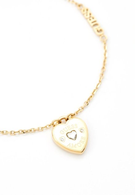 Guess Amore bransoletka złota damska JUBB05057JW (S)
