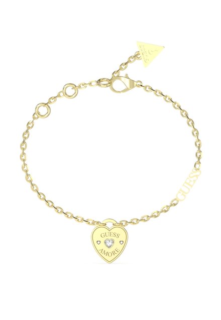 Guess Amore bransoletka złota damska JUBB05057JW (S)