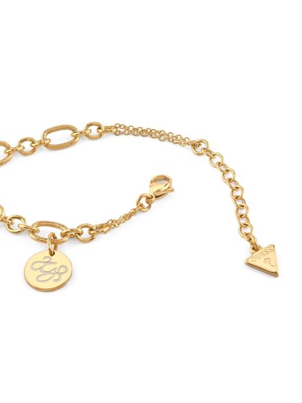 Guess Vintage bransoletka złota damska JUBB05149JW (S)