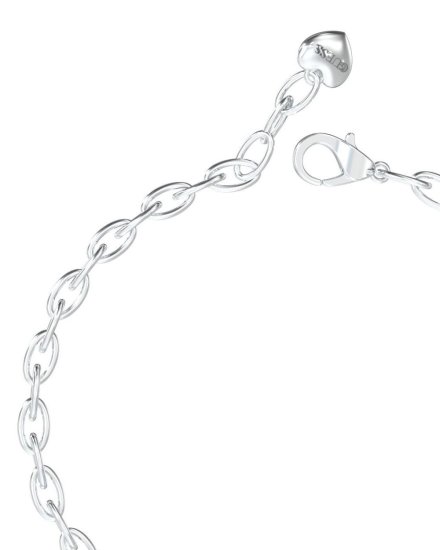 Guess Crazy in Love bransoletka srebrna damska JUBB05217JW (S)