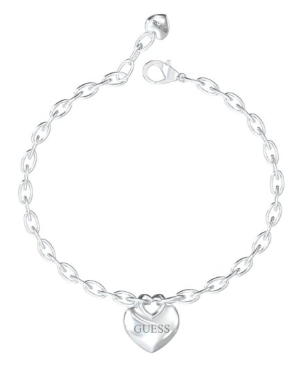 Guess Crazy in Love bransoletka srebrna damska JUBB05217JW (S)