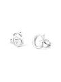 Srebrne kolczyki Guess litery G GUESS STUDS PARTY JUBE02169JW