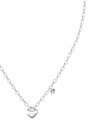 Guess CRAZY IN LOVE srebrny naszyjnik zawieszka serce JUBN05216JW