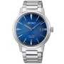 Seiko Presage SRPJ13J1 elegancki zegarek automatyczny niebieska tarcza