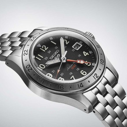 Seiko 5 Sports Automatic GMT SSK023K1 zegarek męski automatyczny czarny
