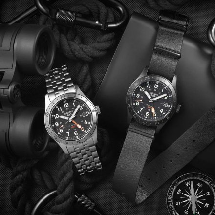 Seiko 5 Sports Automatic GMT SSK023K1 zegarek męski automatyczny czarny