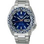 Seiko 5 Sports Automatic Checker Flag SRPK65K1 granatowy zegarek męski