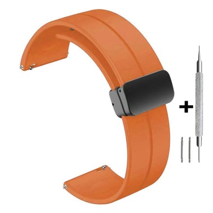 Pomarańczowy pasek 20 mm z tworzywa DILOY SBR45.20.12 + GRATIS dwa teleskopy i narzędzie