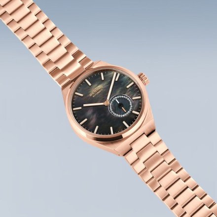 Bering Automatic Sapphire Zegarek  19435-762 damski różowozłoty automat