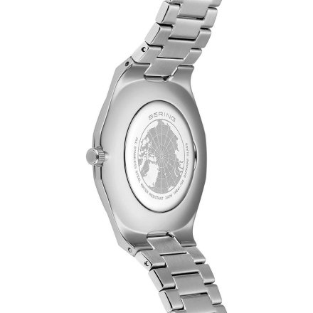 Zegarek Bering Classic 19641-700 męski srebrny na bransolecie