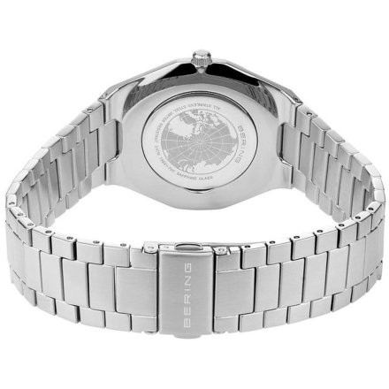 Zegarek Bering Classic 19641-700 męski srebrny na bransolecie