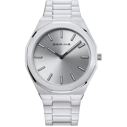 Zegarek Bering Classic 19641-700 męski srebrny na bransolecie