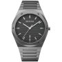 Zegarek Bering Classic 19742-777 męski grafitowy z datownikiem