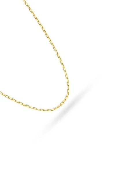 Łańcuszek złoty 50 cm splot ankier • Złoto 585 1.88 g