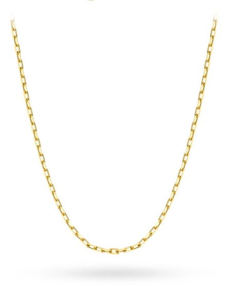 Łańcuszek złoty 55 cm splot ankier • Złoto 585 3.38 g