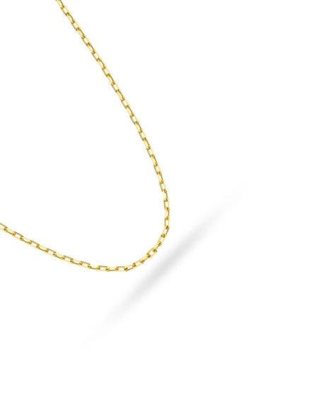 Łańcuszek złoty 55 cm splot ankier • Złoto 585 3.38 g