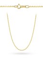 Łańcuszek złoty 45 cm splot rolo diamentowany • Złoto 585 1.33 g