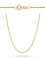 Łańcuszek złoty 42 cm splot lisi ogon • Złoto 585 2.08 g