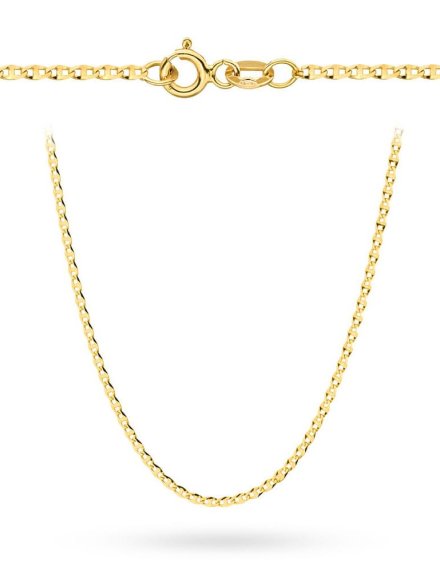 Łańcuszek złoty 50cm splot gucci • Złoto 585 2.10 g