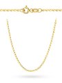 Łańcuszek złoty 50cm splot gucci • Złoto 585 3.14 g