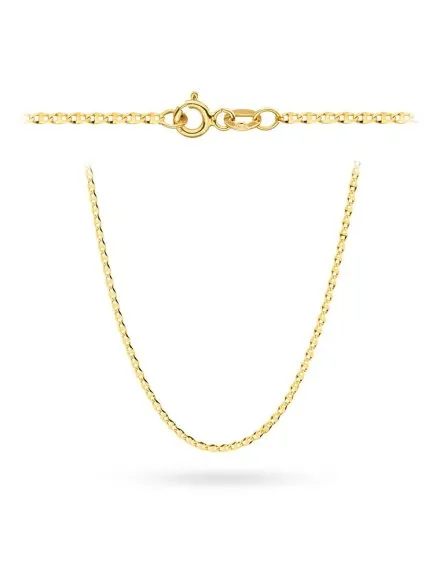 Łańcuszek złoty 50cm splot gucci • Złoto 585 3.14 g